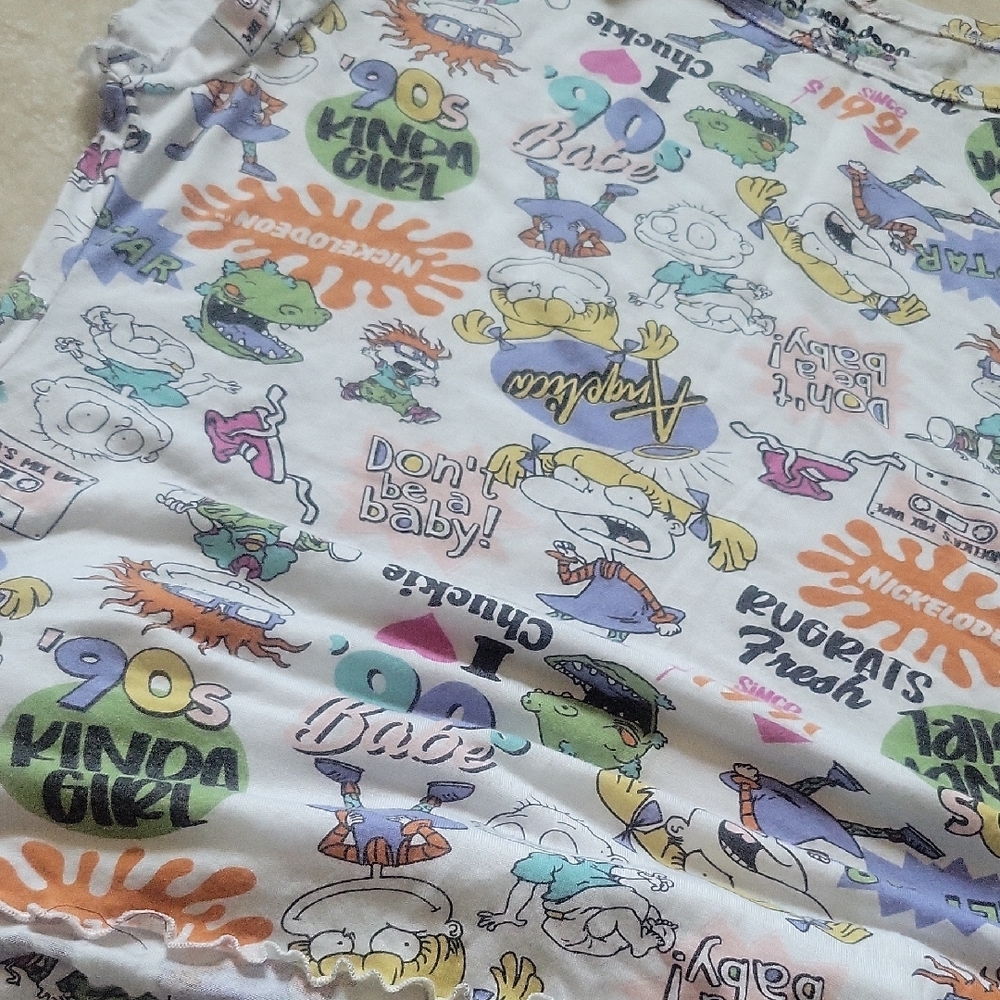 Nickelodeon Rugrats Colorful Pajama Set - Picture 3 of 3